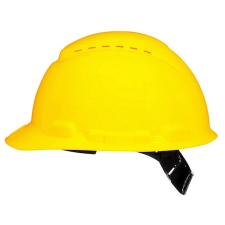 3M Pinlock Hard Hat Yellow Vented CHHYH1-V-12-DC